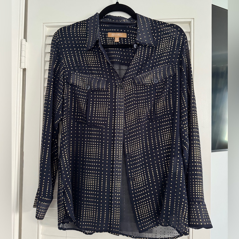 Ellen Tracy Silky Top